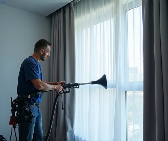 Professional drapes cleaning process tools Matty Curtain Cleaning greenwich-nsw