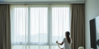 Delicate sheer drape cleaning greenwich-nsw Matty Curtain Cleaning
