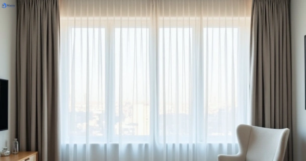 Restored vibrant drapes in greenwich-nsw QLD after Matty Curtain Cleaning